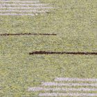Tapis chiffon 80x270 tapis coureur en coton vert