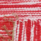 Tapis chiffon 72x129 coloré tapis de chiffon en coton