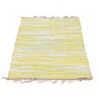 Tapis chiffon 72x134 coloré tapis de chiffon en coton