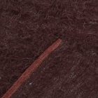 Tapis chiffon 126x70 peluche marron tapis chiffon en coton
