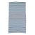 Tapis chiffon 78x149 bleue tapis de chiffon en coton