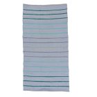 Tapis chiffon 78x149 bleue tapis de chiffon en coton