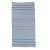 Tapis chiffon 78x149 bleue tapis de chiffon en coton