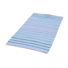 Tapis chiffon 78x149 bleue tapis de chiffon en coton