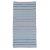 Tapis chiffon 80x149 bleue tapis de chiffon en coton