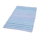 Tapis chiffon 80x149 bleue tapis de chiffon en coton