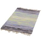 Tapis chiffon 73x123 coloré tapis de chiffon en coton