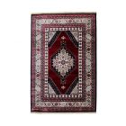 Tapis classique bordeaux 60x90 tapis mécanique en polyester