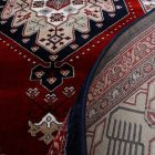 Tapis classique bordeaux 60x90 tapis mécanique en polyester