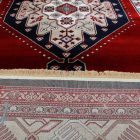 Tapis classique bordeaux 60x90 tapis mécanique en polyester