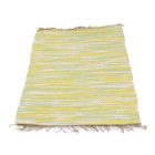 Tapis chiffon 76x126 coloré tapis de chiffon en coton