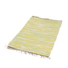 Tapis chiffon 76x126 coloré tapis de chiffon en coton