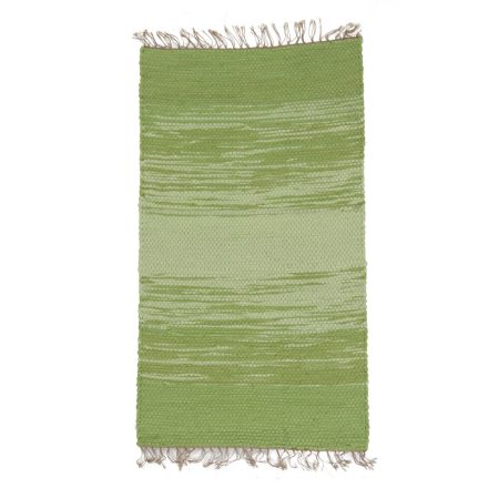 Tapis chiffon 74x150 vert tapis de chiffon en coton