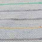 Tapis chiffon 73x145 bleue tapis de chiffon en coton