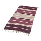 Tapis chiffon 64x134 coloré tapis de chiffon en coton