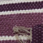 Tapis chiffon 64x134 coloré tapis de chiffon en coton