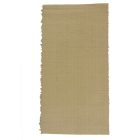 Tapis chiffon 92x172 beige tapis de chiffon en coton