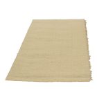 Tapis chiffon 92x172 beige tapis de chiffon en coton