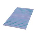 Tapis chiffon 73x145 bleue tapis de chiffon en coton