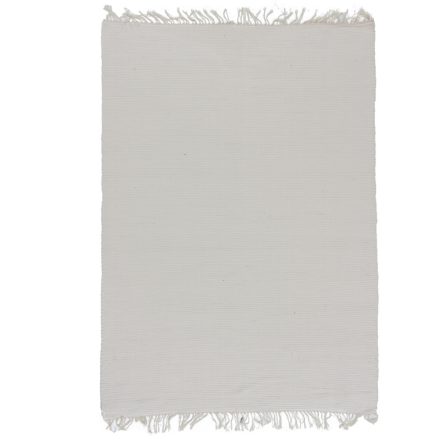 Tapis chiffon 203x144 beige tapis chiffon en coton