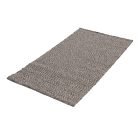 Tapis gris en laine Rustic 72x143 tapis épais