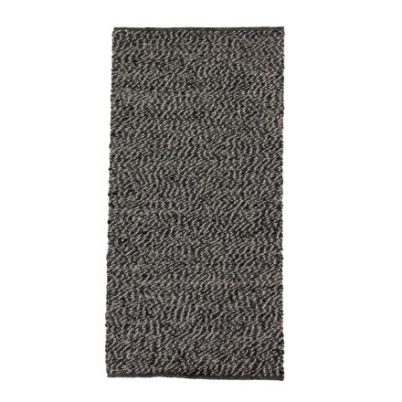 Tapis laine tissé Rustic 70x141 tapis en laine moderne de séjour ou de chambre à coucher