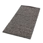 Tapis laine tissé Rustic 70x141 tapis en laine moderne de séjour ou de chambre à coucher