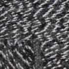 Tapis laine tissé Rustic 70x141 tapis en laine moderne de séjour ou de chambre à coucher