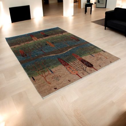 Tapis Oriental Shawal 207x274 Tapis Afghan fait main de salon