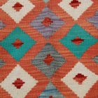 Tapis Kilim Afghan 90x65 kilim ethnique tissé main