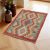 Tapis Kilim Chobi 66x84 kilim en laine afghane tissé main