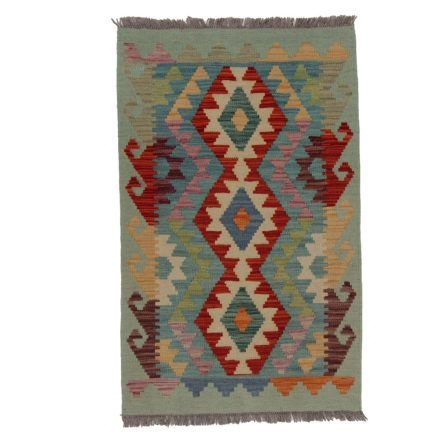 Tapis Kilim Chobi 95x59 kilim en laine afghane tissé main
