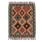 Tapis Kilim Chobi 59x87 kilim en laine afghane tissé main