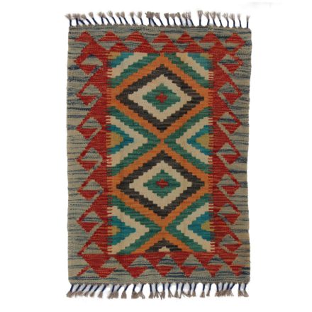 Tapis Kilim Chobi 59x87 kilim en laine afghane tissé main