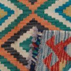 Tapis Kilim Chobi 59x87 kilim en laine afghane tissé main