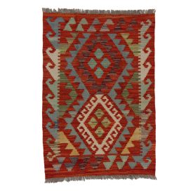 Tapis Kilim Chobi 94x69 kilim en laine afghane tissé main