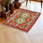 Tapis Kilim Chobi 95x64 kilim en laine afghane tissé main