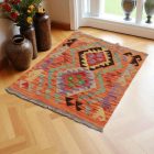 Tapis Kilim Chobi 90x66 kilim en laine afghane tissé main