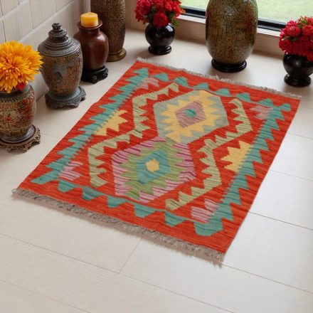 Tapis Kilim Chobi 98x68 kilim en laine afghane tissé main