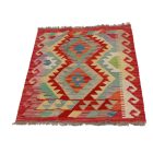 Tapis Kilim Chobi 91x67 kilim en laine afghane tissé main