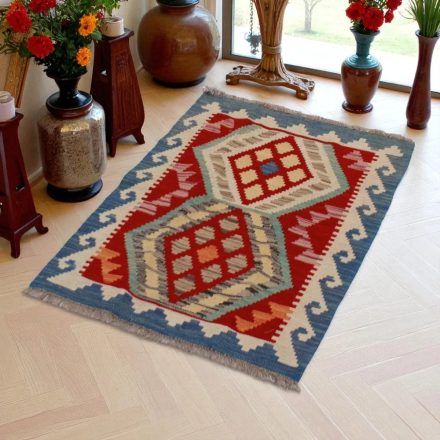 Tapis Kilim Chobi 64x90 kilim en laine afghane tissé main
