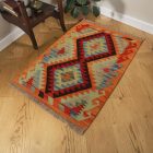 Tapis Kilim Chobi 59x94 kilim en laine afghane tissé main