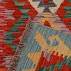 Tapis kilim ethnique Chobi 248x176 kilim en laine afghane tissé main