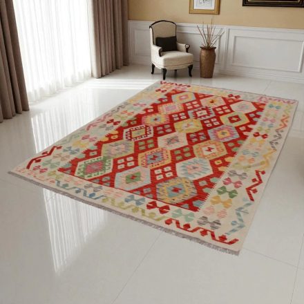 Tapis kilim authentique Chobi 249x172 kilim en laine afghane tissé main