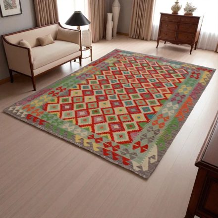 Tapis Kilim Chobi 235x170 kilim en laine afghane tissé main
