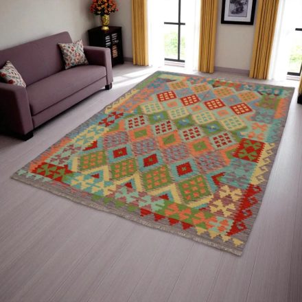 Tapis Kilim tissé main Chobi 180x251 tapis Kilim afghan