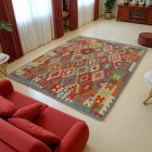 Tapis Kilim tissé main Chobi 182x234 tapis Kilim afghan