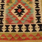 Tapis Kilim Chobi 92x64 kilim en laine afghane tissé main