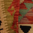 Tapis Kilim Chobi 92x64 kilim en laine afghane tissé main