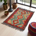 Tapis Kilim Chobi 63x84 kilim en laine afghane tissé main